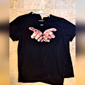 Off white Square hands T-shirt